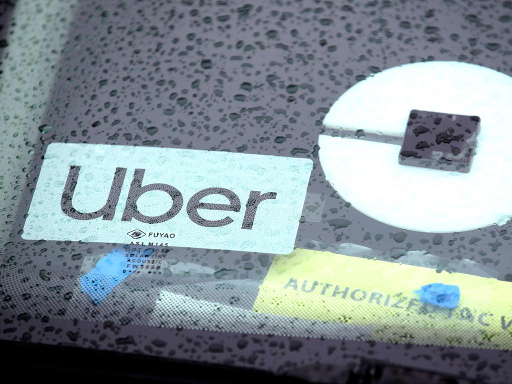 More people are turning to odd jobs, such as driving for Uber, which count as employment but are really underemployment. Picture: Justin Sullivan/Getty Images/AFP