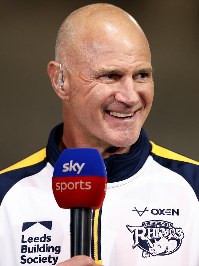 Brad Arthus is the frontrunner for the Bears job. (Photo by Jess Hornby/Getty Images)