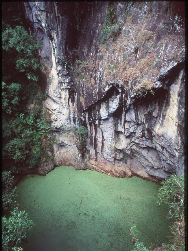 Mount Hypipamee's crater lake, not for swimming but part of Crater Lakes National Park. Picture: Supplied