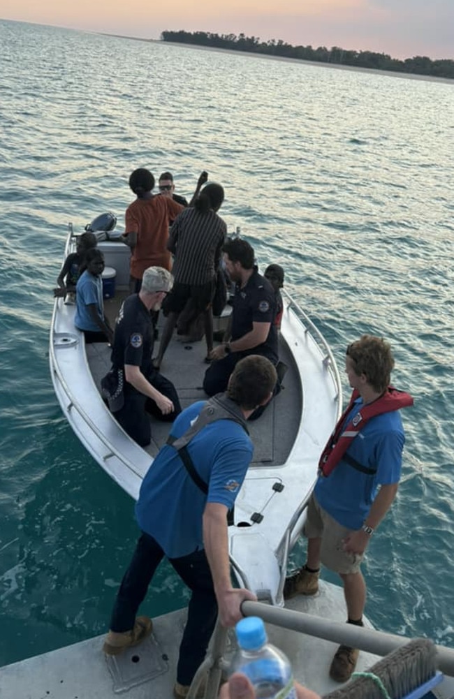 NT Police were part of the response after a ferry travelling between Darwin and the Tiwi Islands caught fire with 184 people on board, on Friday August 16.