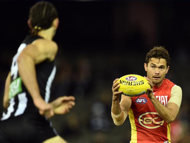 Brodie Grundy cornrows Collingwood ruckman debuts bizarre