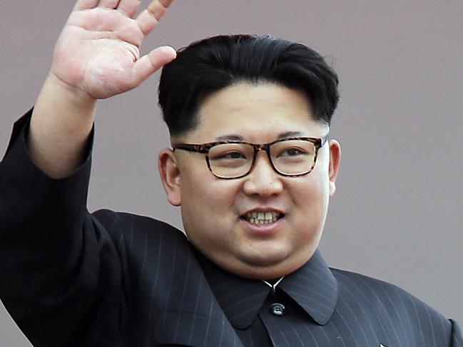 FILE - In this May 10, 2016, file photo, North Korean leader Kim Jong Un waves at parade participants at the Kim Il Sung Square in Pyongyang, North Korea. North Korea is marking Kim Jong Un's birthday Sunday, Jan. 8, 2017 in a decidedly low-key manner. Though the young leader's birthday is well-known throughout the country, it has yet to be celebrated with the kind of adulatory festivities that accompany the birthdays of his late grandfather and father. (AP Photo/Wong Maye-E, File)