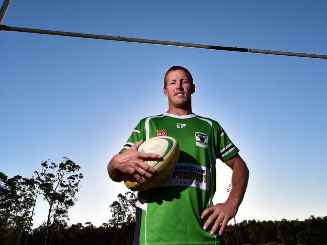 Troy Mendham of the Maroochydore Swans Rugby League Club. Photo: Che Chapman