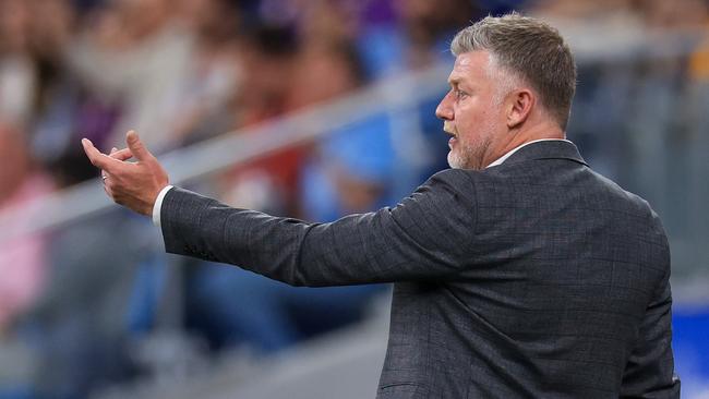 Sydney FC coach Ufuk Talay is searching for back-to-back A-League wins. Picture: Mark Evans/Getty Images