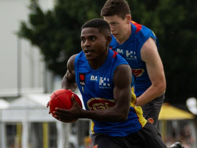 Gold Coast Suns U16 development player Allan Sevara. Picture: Ben Grimes.