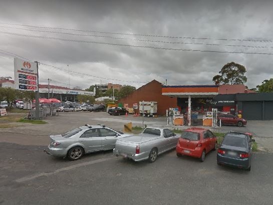 Zoe Zombori robbed a service station at the corner of Anzac Ave and the Pacific Highway at knifepoint on July 23, 2021. Picture: Google