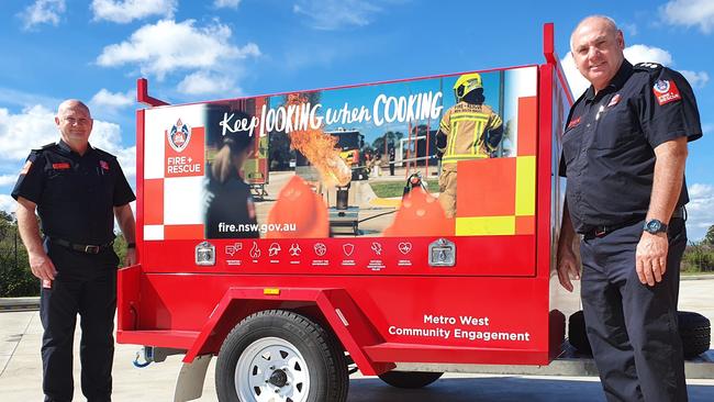 FIRE EDUCATION: FRNSW Ballina has one of seven new purpose-built community education trailers across NSW which they will use as part of their community engagement activities.