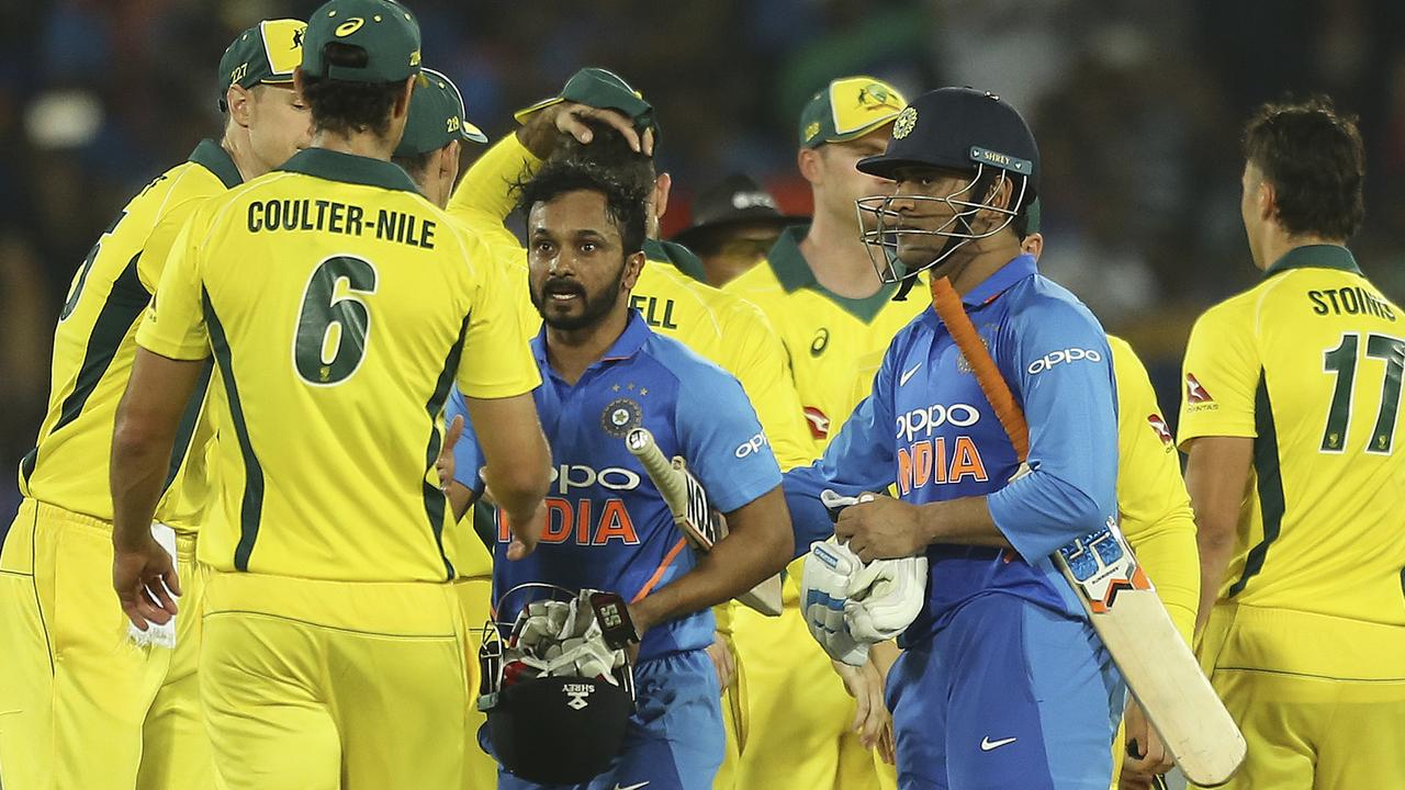 India Vs Australia ODI Score, Result: Dhoni, FInch | Herald Sun