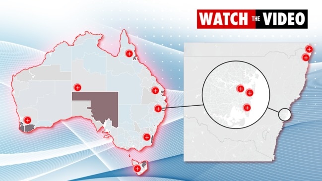 Australia's anti-vaxxer hot spots