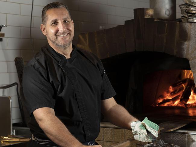 Pazar Food Collective owner Attila Yilmaz is concerned about looters targeting his closed business. Picture: Matthew Vasilescu