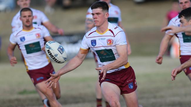 Rookie James Lee scored a try and played his part in another for Thirlmere. Picture: Steve Montgomery