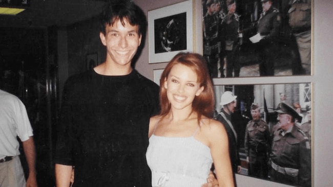 Huge fan Michael was thrilled to be booking tickets to see Kylie again. Image: Supplied