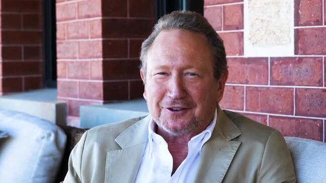 'There were very few supporters': Andrew Forrest on influence