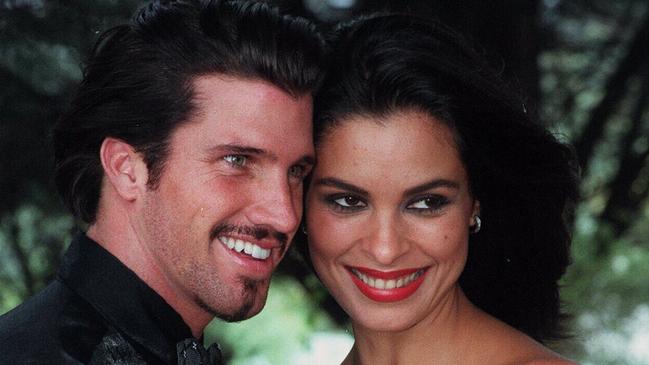 Travers Martin-Beynon in 1998 when he married Miss World 1992, Nini Beth Leal of Venezuela.