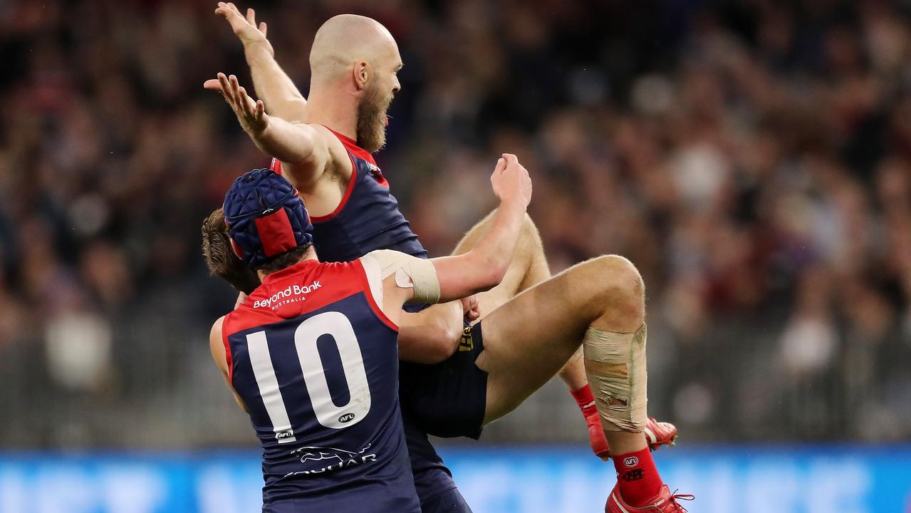 Max Gawn was unstoppable against Geelong in the preliminary final. Picture: Will Russell / AFL Photos via Getty Images