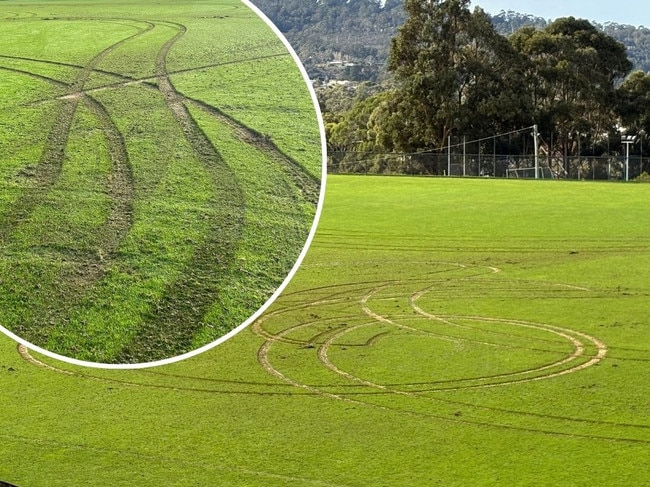 Vandals hit Kingborough United's pitch