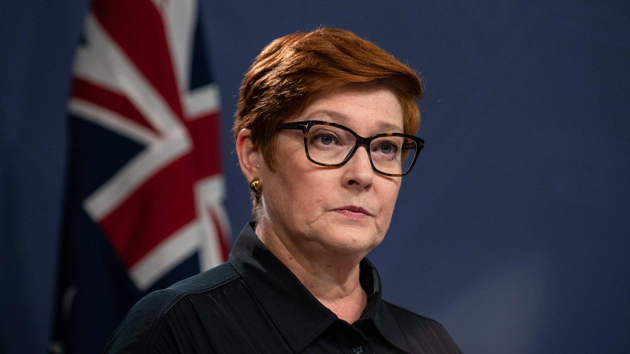 Minister for Foreign Affairs Marise Payne. Picture: Flavio Brancaleone / NCA Newswire