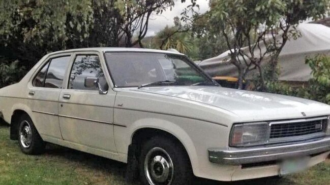 A car similar to the one Dale Bellette was believed to be driving.