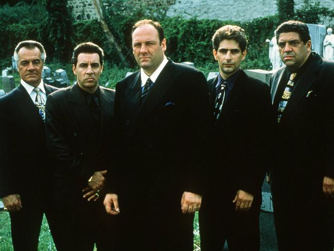 The cast of hit TV show The Sopranos.