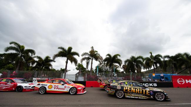 David Reynolds and Scott McLaughlin discussed the collision after the race.