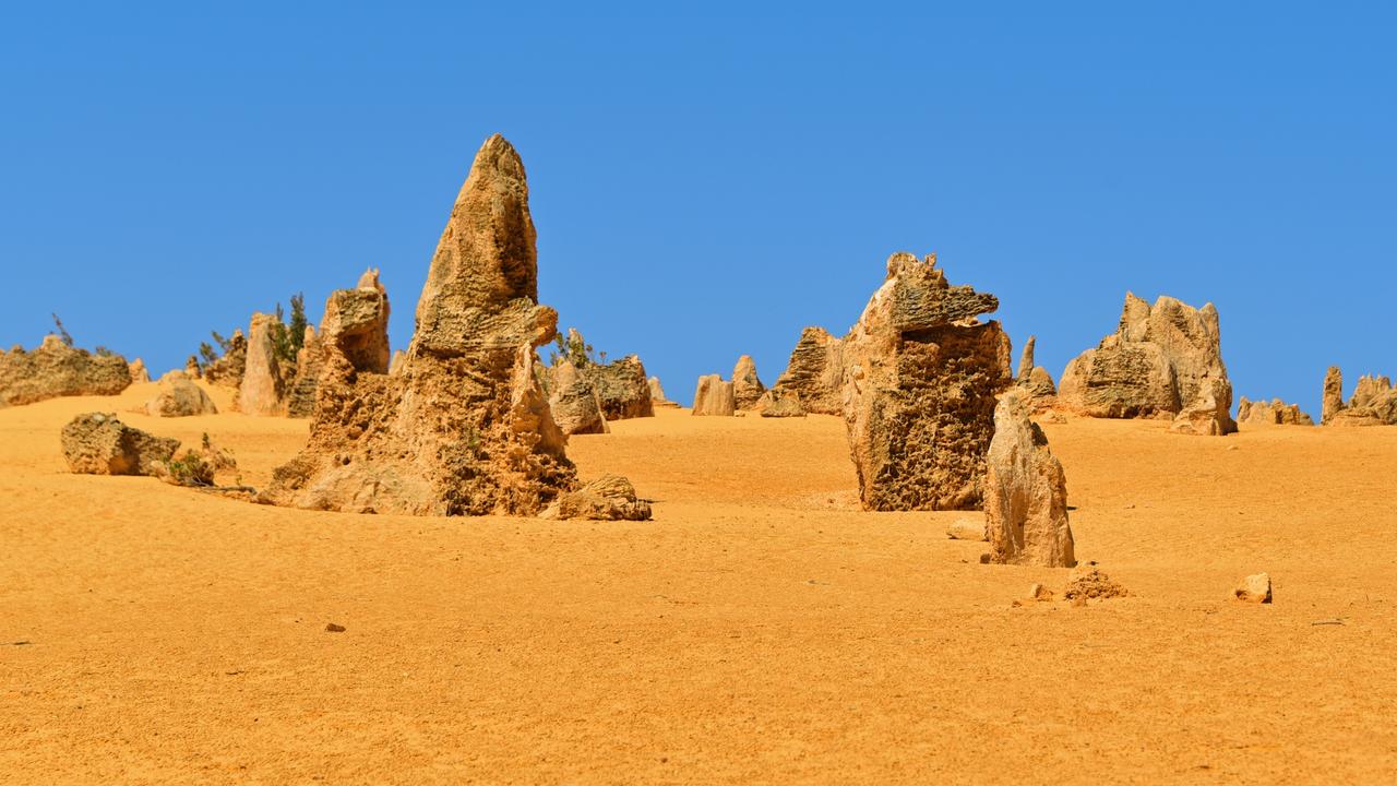 The Pinnacles of Nambung National Park in Western Australia.