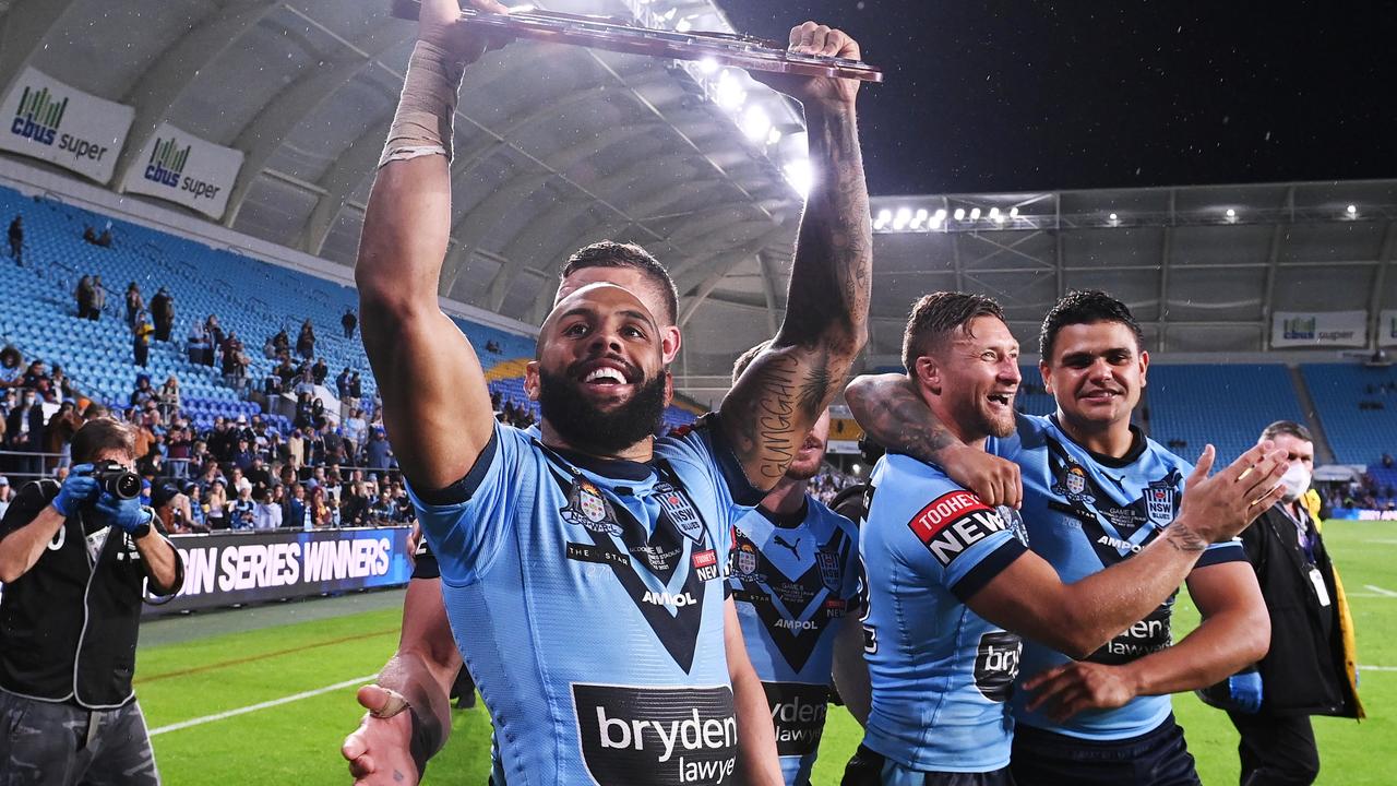 Josh Addo-Carr was one of the surprise omissions from the NSW game one squad.