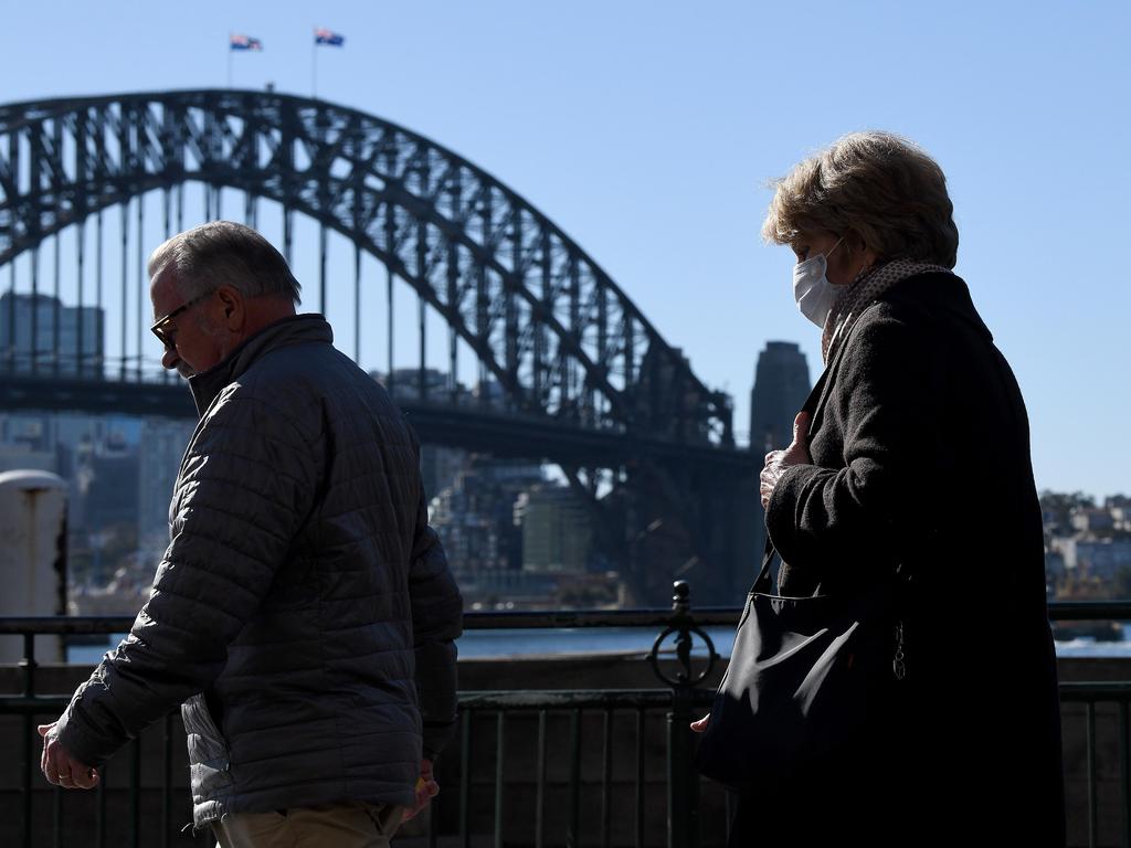 The world has reacted to Sydney’s lockdown. Picture: NCA NewsWire / Bianca De Marchi.