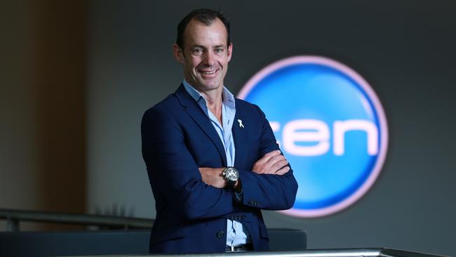 23/11/2015. Paul Anderson, new Ten CEO photographed at Channel Ten studios in Pyrmont, Sydney. Britta Campion / The Australian