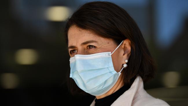 Gladys Berejiklian says ‘what we base our settings on is the best health advice’. Picture: Joel Carrett