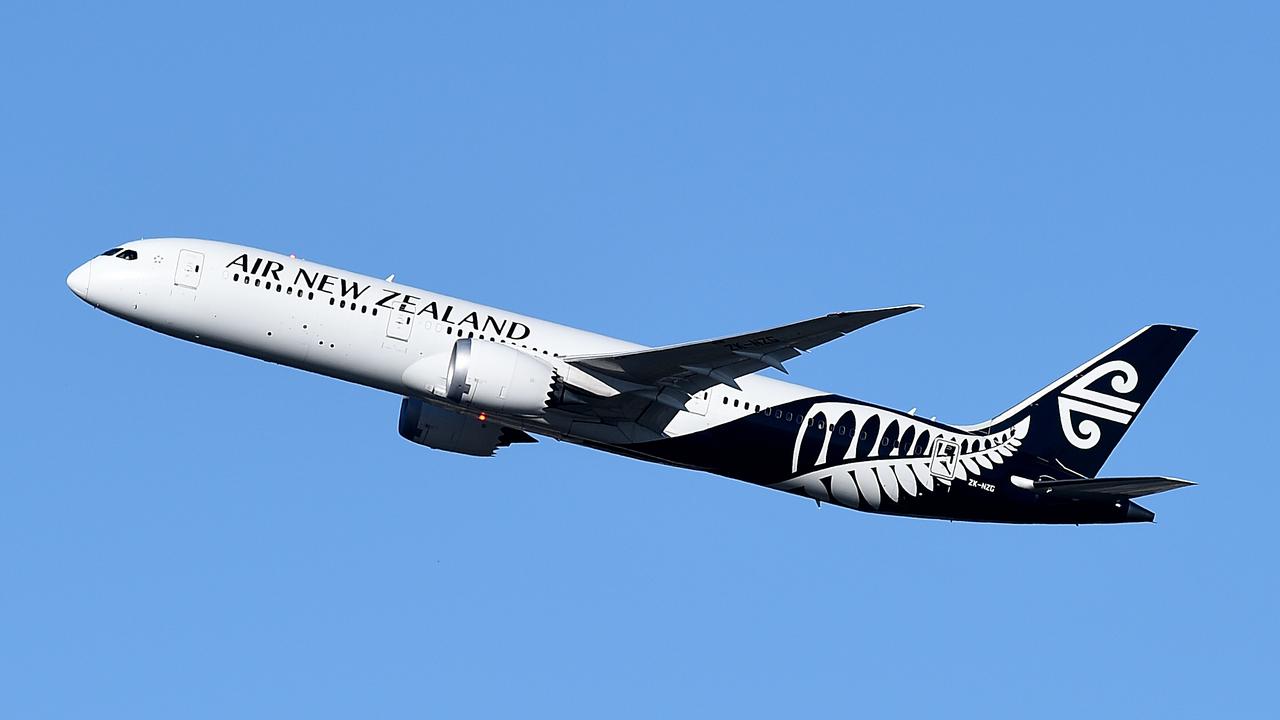 New Zealand’s flag carrier airline has officially introduced a ‘no jab, no fly’ policy. Picture: AAP/Dan Himbrechts.