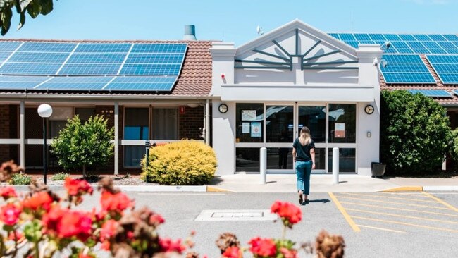 The Seaton nursing home allegedly contained combustible cladding. Picture: The Society of Saint Hilarion Aged Care / Facebook