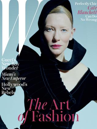 Cate Blanchett for W Magazine's December/January issue. Picture: W Magazine