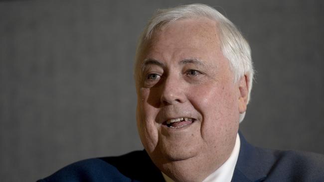 Clive Palmer believes China could be planning a takeover of Australia. Picture: AAP