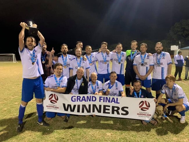 Football Gold Coast grand final winners. Picture: SUPPLIED
