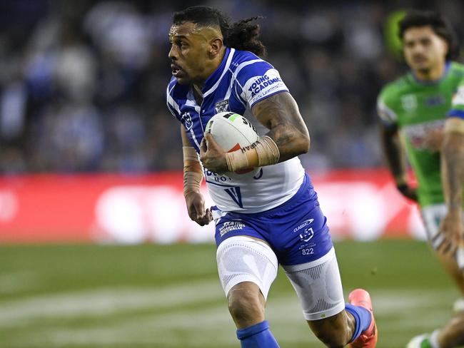 NRL 2024 RD22 Canterbury-Bankstown Bulldogs v Canberra Raiders - Josh Addo-Carr