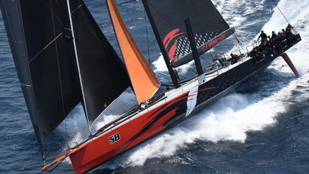 Comanche took the lead over InfoTrack as the field makes its way down the coast.