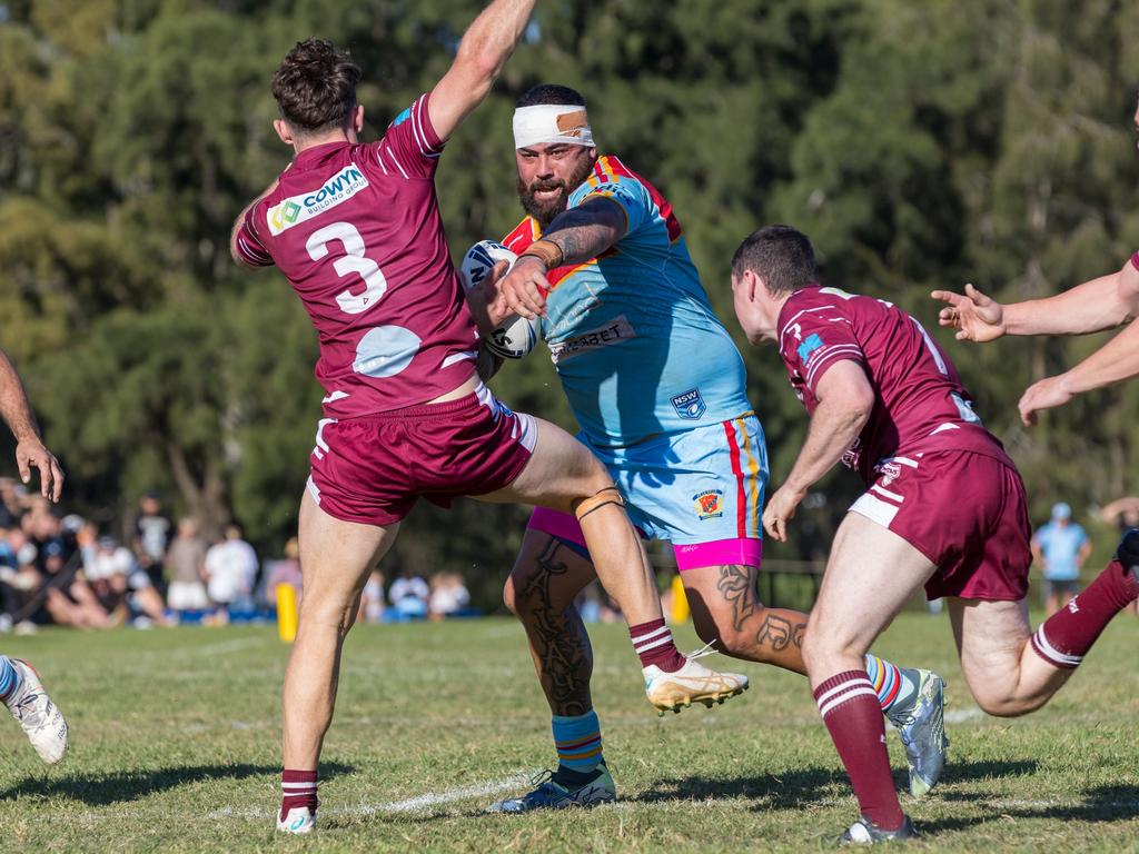 Andrew Fifita and De La Salle played out a thrilling draw with Gymea. Picture: Adam Wrightson Photography
