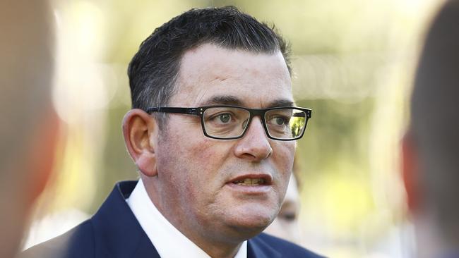 Victorian Premier Daniel Andrews in Melbourne. Picture: Getty Images