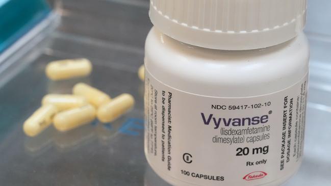 The shortage of Vyvanse brand ADHD medication was in short supply in 2024, with further ADHD medicines now in shortage. Picture: Bloomberg via Getty Images