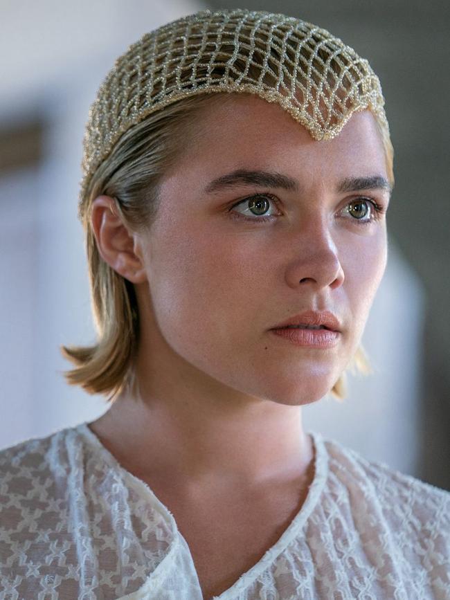 Florence Pugh joins the cast as Princess Irulan Corrino. Picture: YouTube.