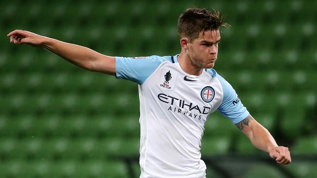 Connor Chapman is set to leave City to join Incheon United. Picture: George Salpigtidis