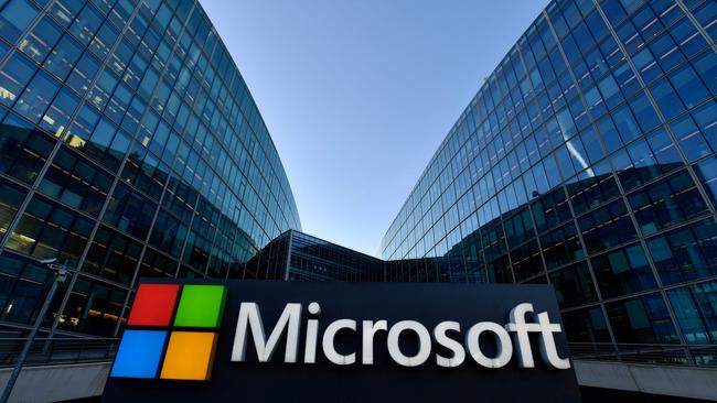 Microsoft has laid off almost 3 per cent of its global workforce. Picture: Gerard Julien/AFP