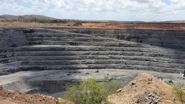 The McArthur River mine pit.