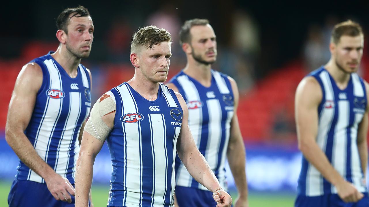 The North Melbourne Kangaroos will have more results like Saturday night’s. (Photo by Chris Hyde/Getty Images)