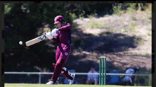 St Patrick's College student Steve Hogan representing the Queensland under 17s - he was named player of the national championships.