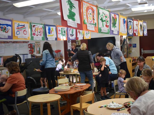 St Mary's Kindergarten Mother's Day event. Picture: Jessica Paul / Warwick Daily News