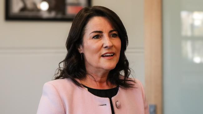 Minister for Women and the Prevention of Family Violence, Jo Palmer. Picture: Stephanie Dalton