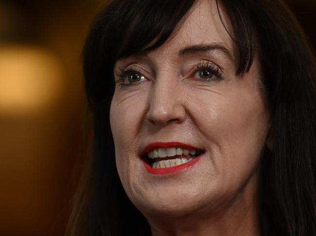 ADELAIDE, AUSTRALIA - NewsWire Photos September 14, 2023: Acting Premier Susan Close speaking at a press conference in regards to the lowest unemployment rate in SA on record. Picture: NCA NewsWire / Naomi Jellicoe