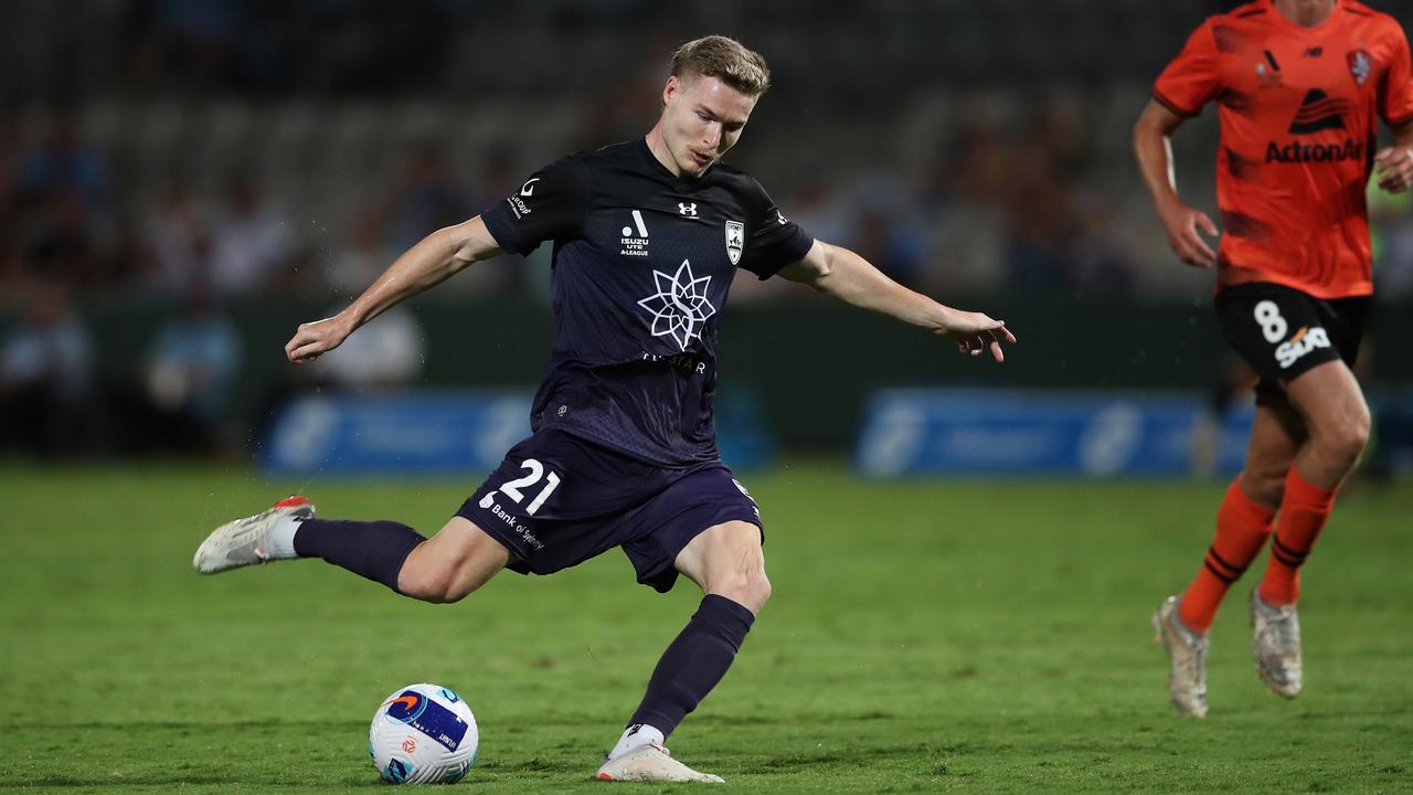 Harry Van Der Saag and his Sydney FC teammates will now meet Perth Glory this weekend, following the postponement of their match against Sydney FC. Picture: Matt King / Getty Images