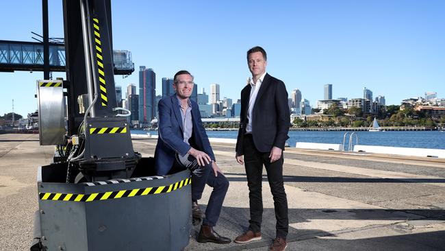 NSW Treasurer Dominic Perrottet and Labor MP Chris Minns will be taking part in this years CEO Sleepout to raise awareness of the plight of the homeless. Picture: Richard Dobson